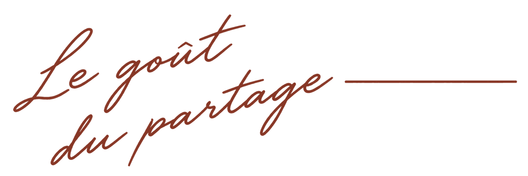 Le goût du partage